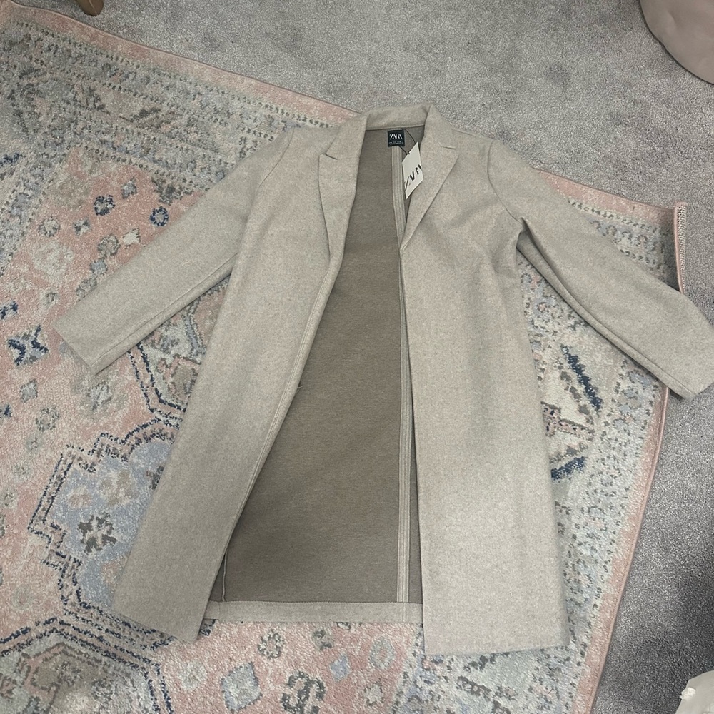 Zara Women's Gray Coat